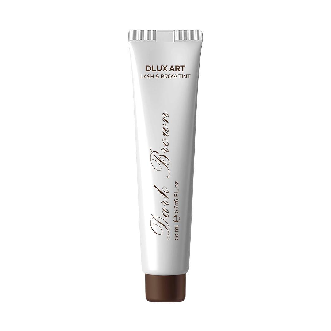DLUX ART Lash & Brow Tint Brown - Tinte para cejas