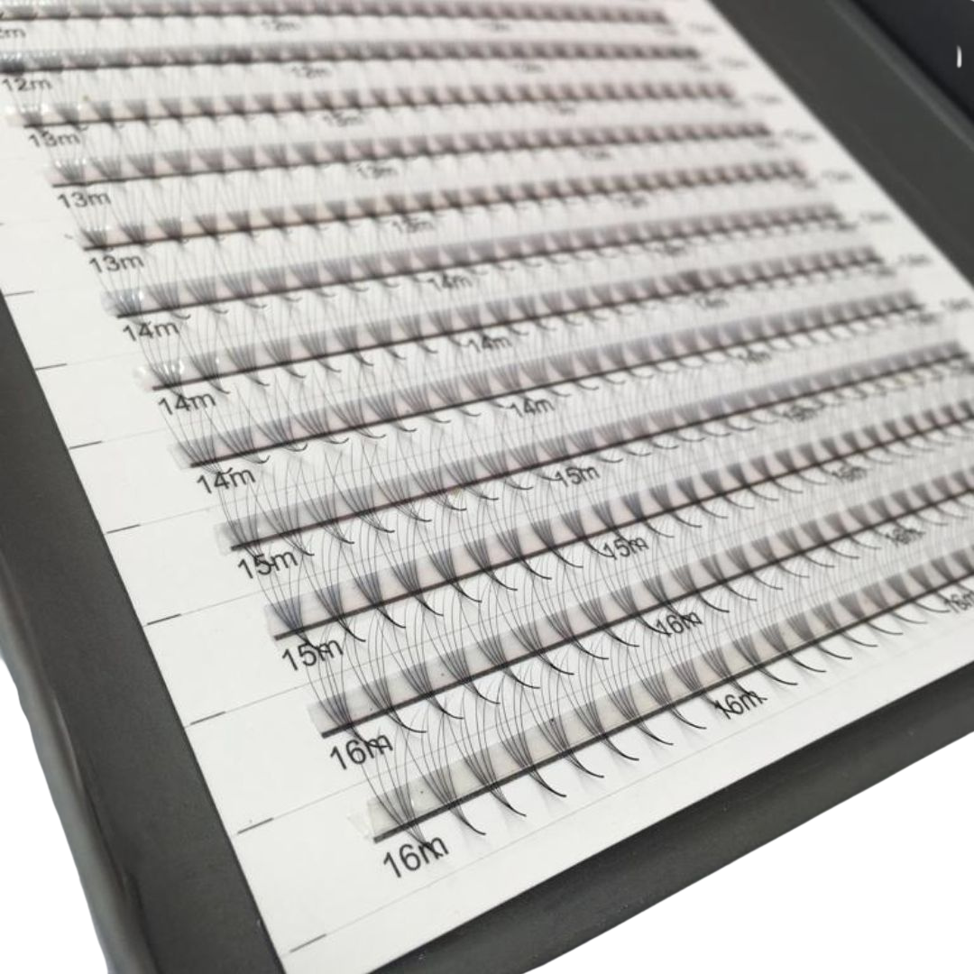 Extensiones de Pestañas Abanicos pre-armados para volumen Eye Design