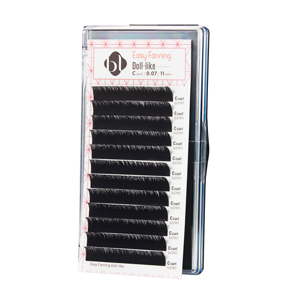 Extensiones de Pestañas Profesionales de Auto-Floración (Dolly Like) BL Lashes®