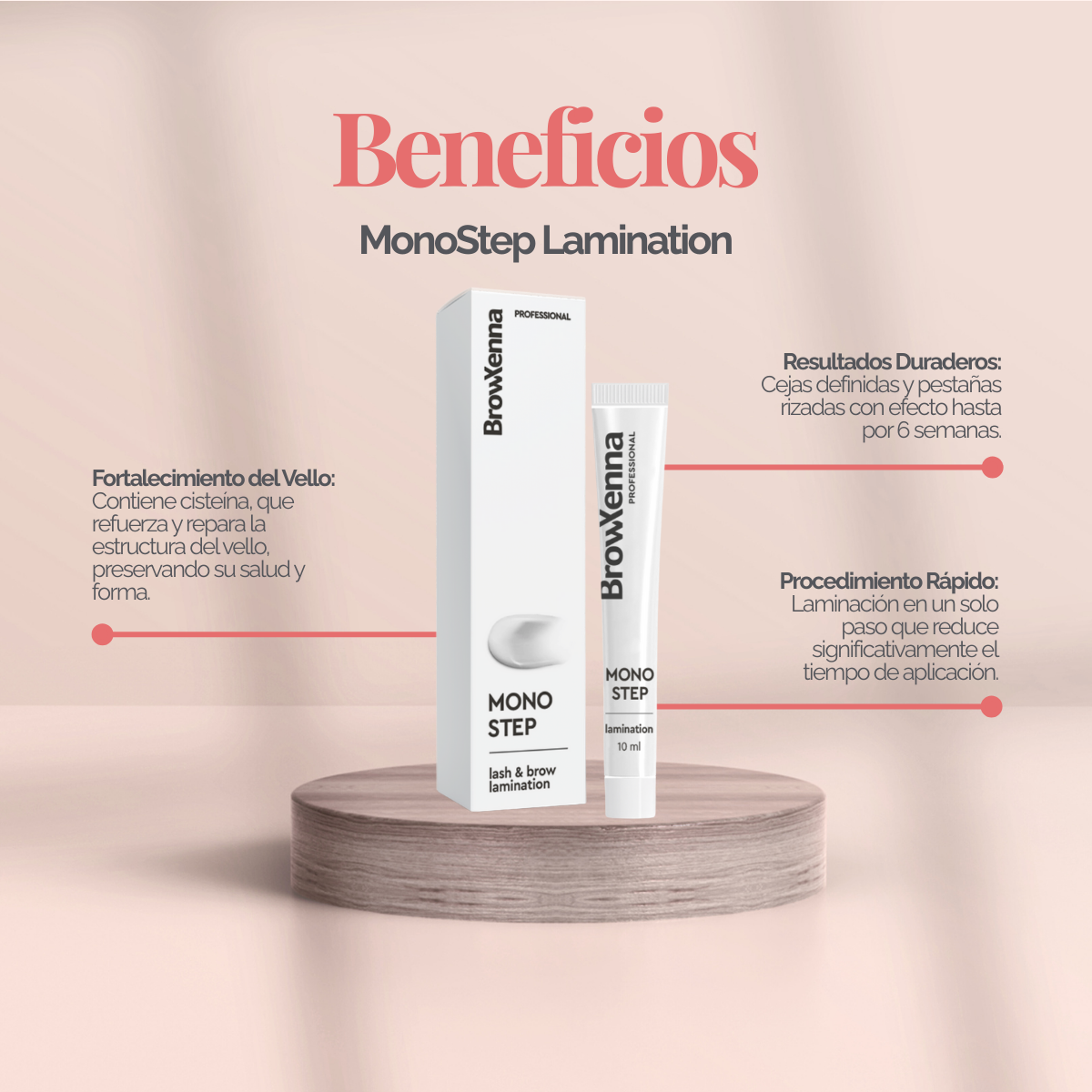 Mono Step BrowXenna® Laminación Express para Cejas & Pestañas
solución express todo‑en‑uno para laminación profesional de cejas y pestañas, que define forma, ofrece volumen y restaura en un solo paso.