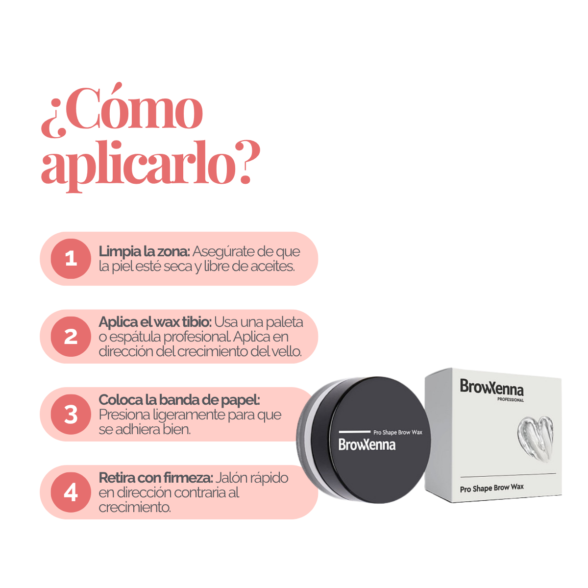 ProShapeBrowWax_ cera para moldeo de cejas