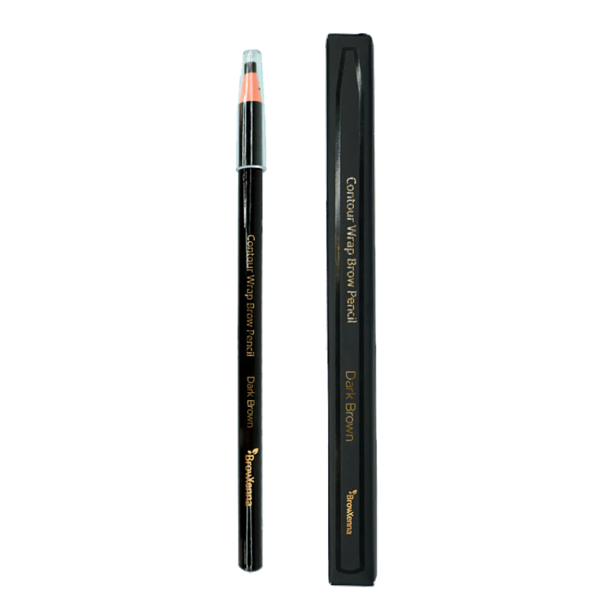 Contour Wrap Pencil BrowXenna®: lápiz profesional para cejas, waterproof, fácil de afilar, que define y rellena con precisión durante 16 horas.