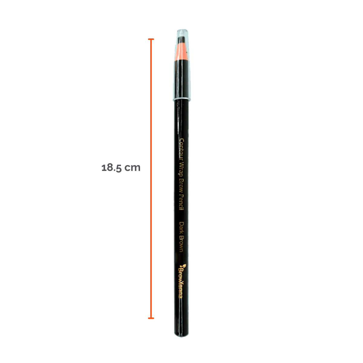 Contour Wrap Pencil BrowXenna®: lápiz profesional para cejas, waterproof, fácil de afilar, que define y rellena con precisión durante 16 horas.