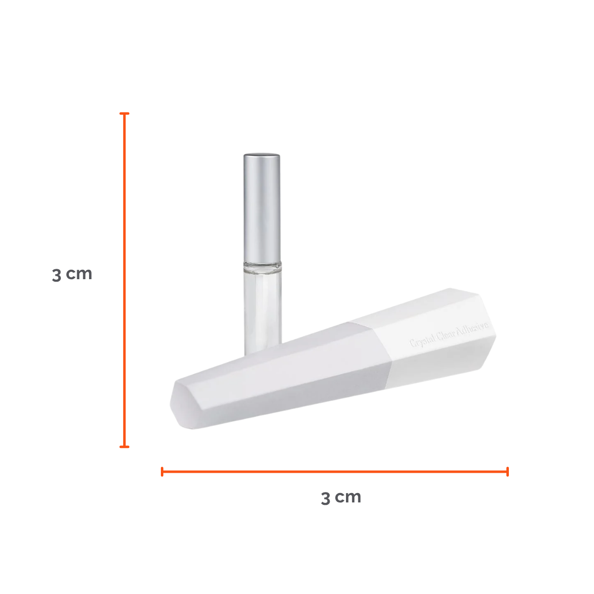 Lift Adhesive Dlux Professional – fórmula clara y suave para lash lift profesional, envase transparente de 5 ml, ideal para ojos sensibles