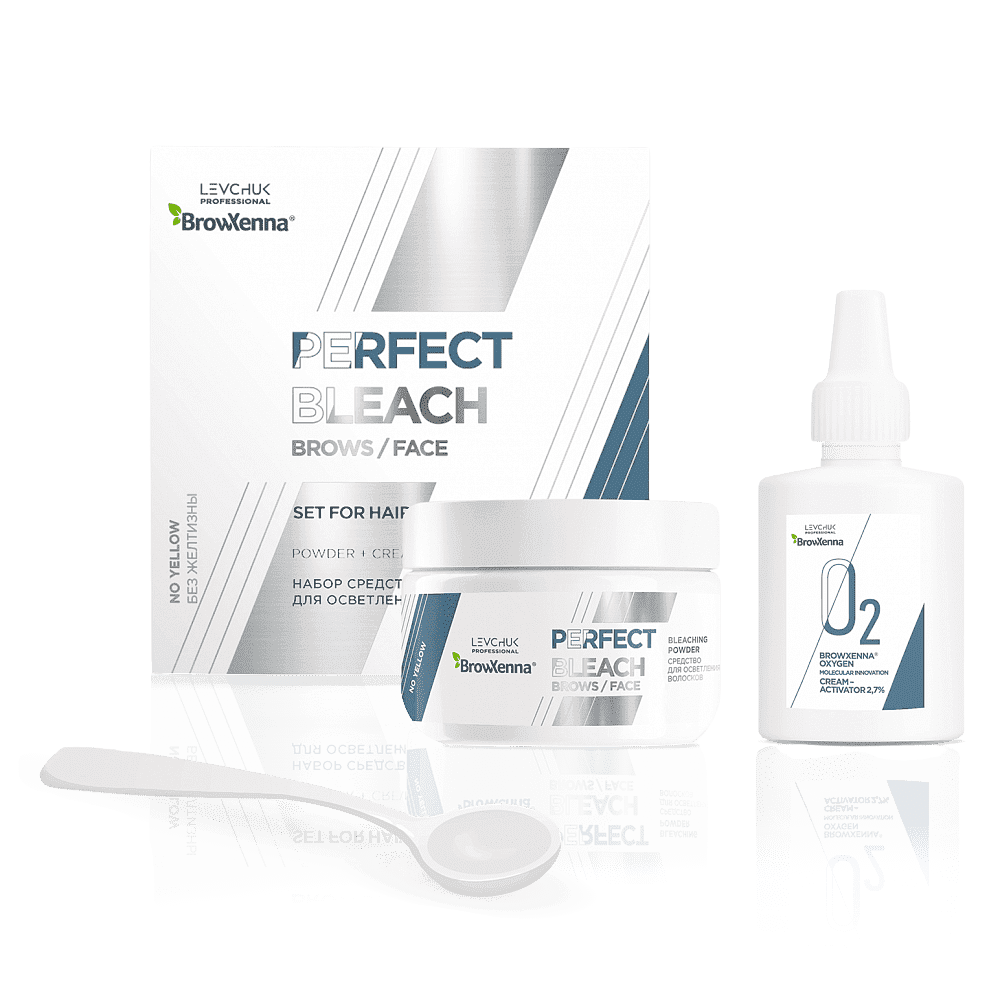 Set Profesional de Decoloración Perfect Bleach de BrowXenna®
