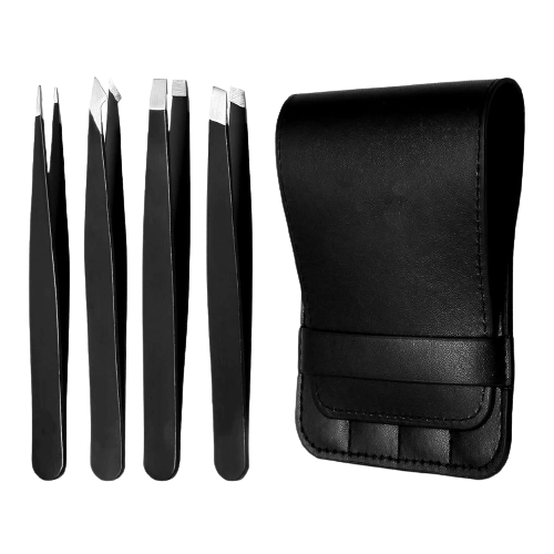 Pinzas de cejas profesionales eye design, precisión y diseño ergonómico para depilación