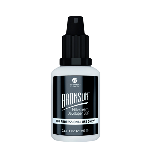 crema reveladora o peroxido cejas