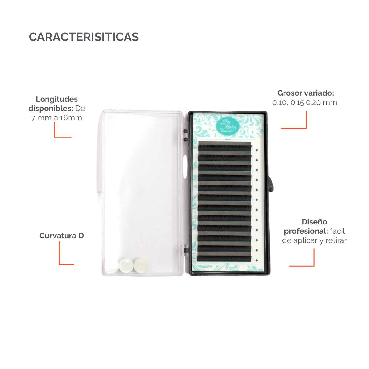 Extensiones Eye Design Curvatura Clasica B/C/D