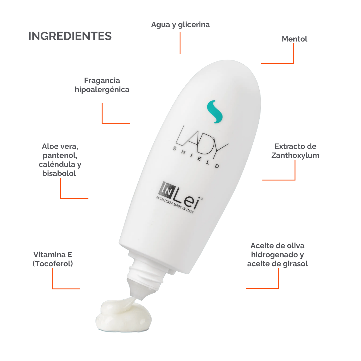 InLei® Lady Shield — Crema Protectora Profesional para Brow Bomber