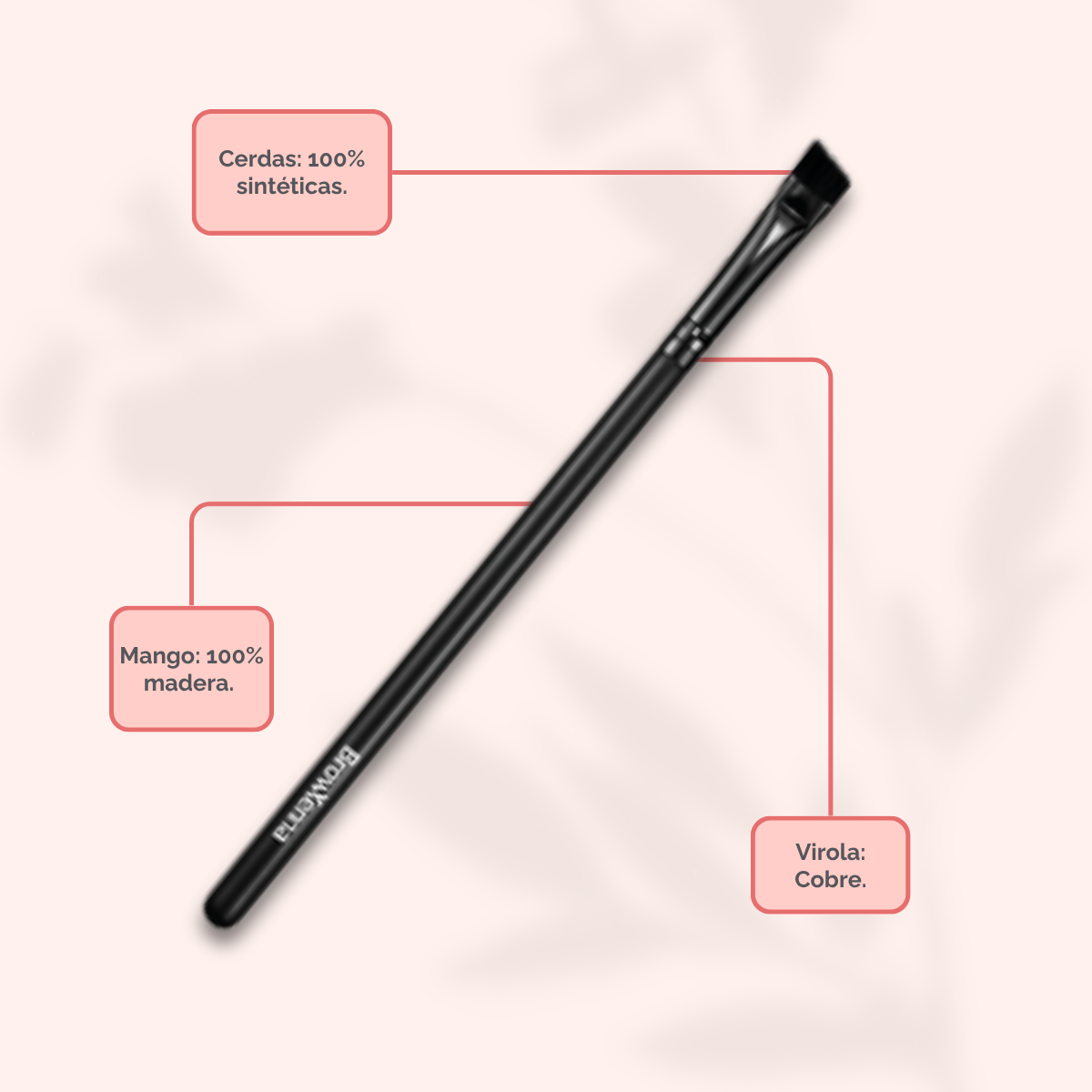 Ultrafine Eyebrow Brush #10 BrowXenna®
cerdas ultra finas y mango ergonómico diseñados para aplicación precisa de henna y maquillaje en cejas para técnicos de belleza exigentes.