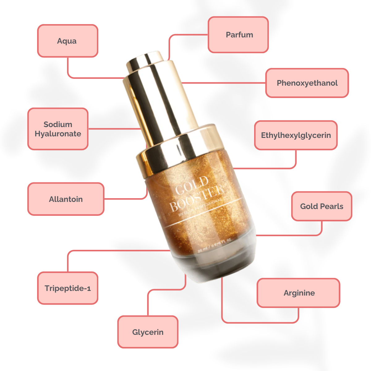 Gold Booster Serum DLUX Pro Suero Profesional para pestañas y cejas hidratación péptidos densidad post tratamiento alta gama