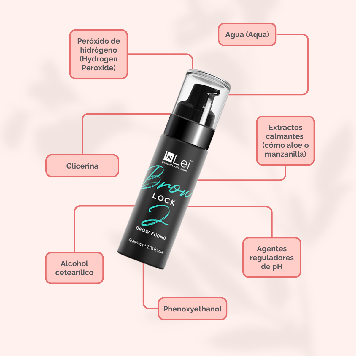 InLei® |Brow Lock 2 | Brow Bomber® | Botella