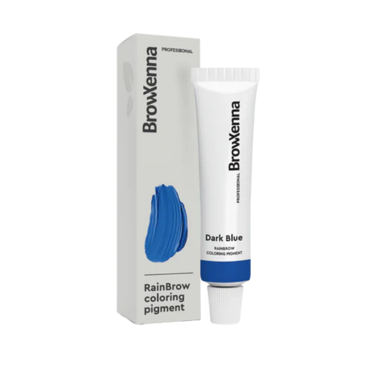 Frasco de 30 ml de Pigmento Directo BrowXenna RainBrow para cejas – fórmula sin oxidante, con textura cremosa y tonos vibrantes para tintado preciso.
