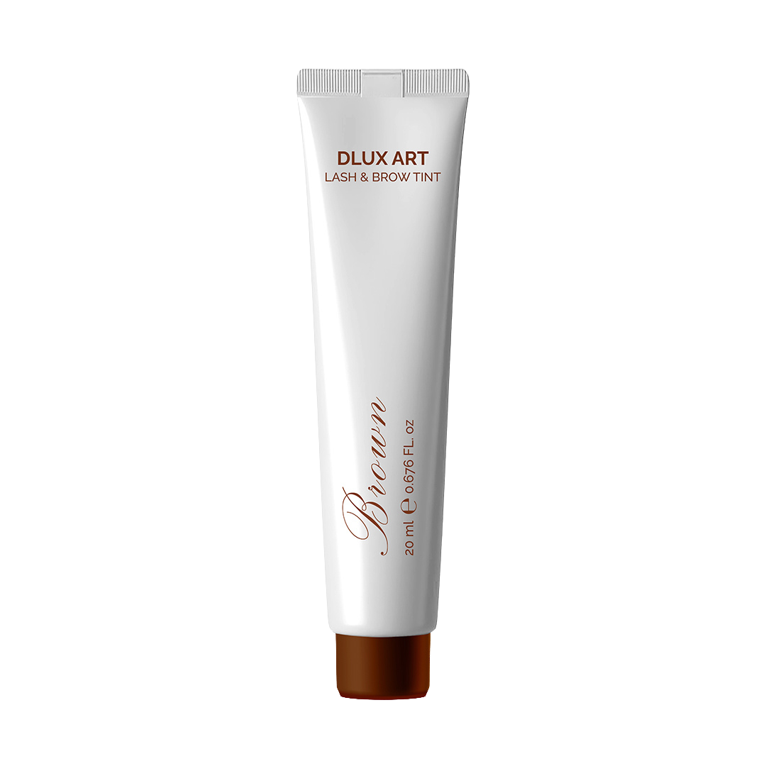 DLUX ART Lash & Brow Tint Brown - Tinte para cejas
