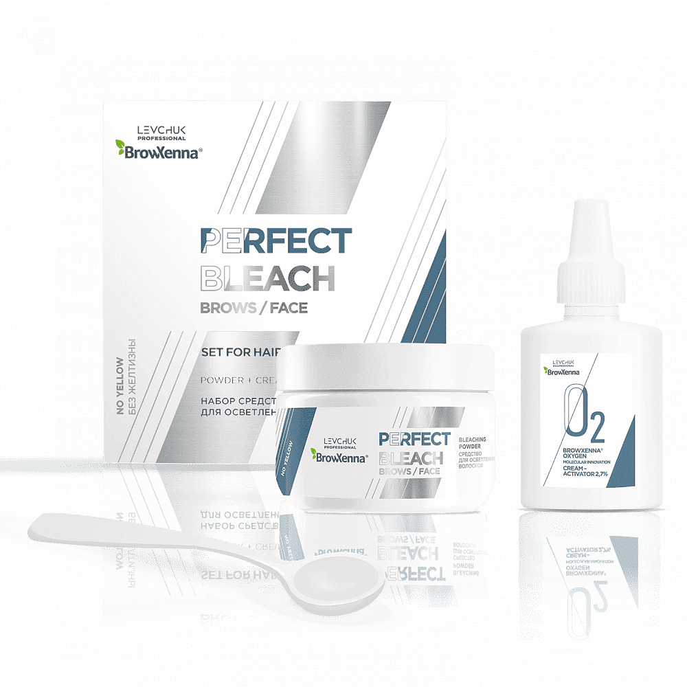 Set Profesional de Decoloración Perfect Bleach de BrowXenna®