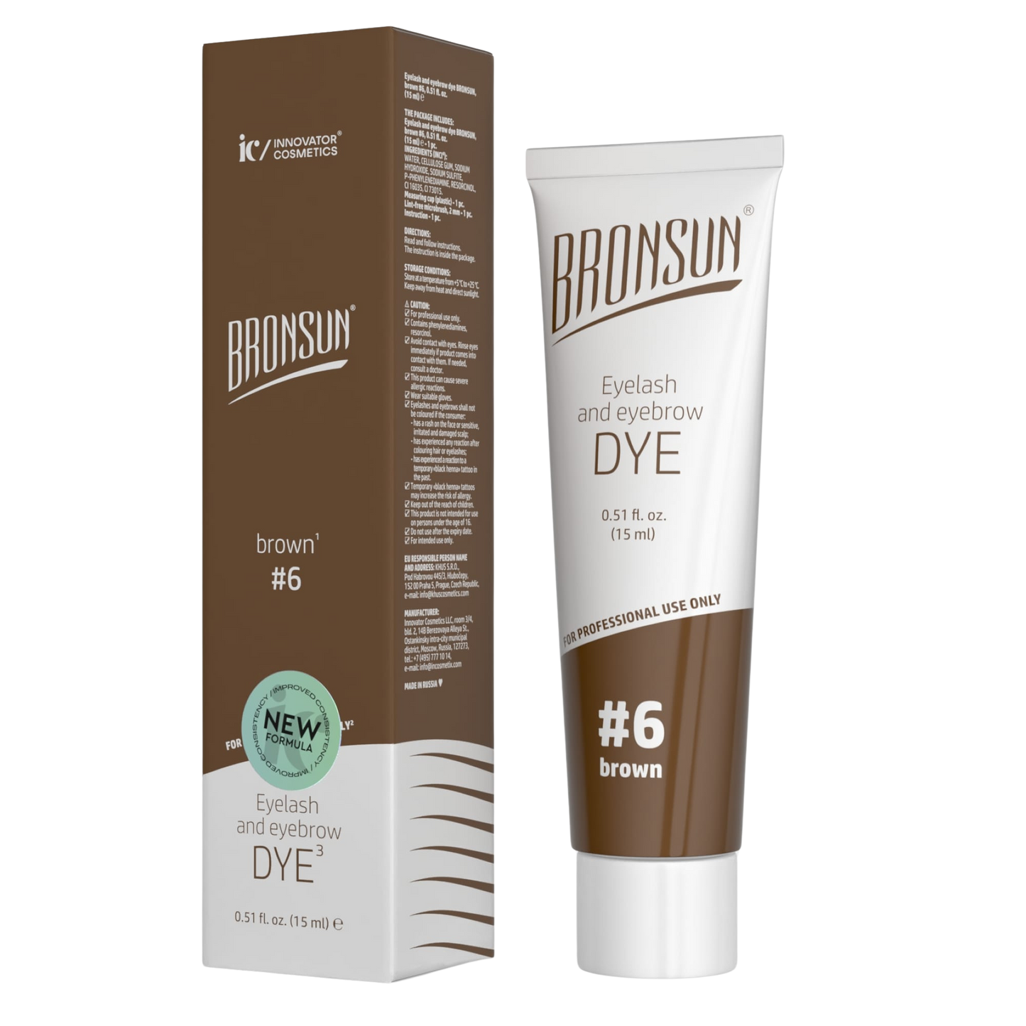 Bronsun Eyelash and Eyebrow Dye