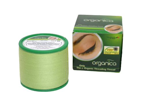 Explora imágenes de hilo para depilar orgánico, hecho de algodón orgánico y perfecto para depilación facial y corporal. Descubre nuestro hilo depilatorio ecológico, ideal para pieles sensibles. Ver fotos de hilo para depilar natural y sin químicos, disponible en varias longitudes y grosores para una depilación efectiva.