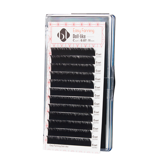 Extensiones de Pestañas Profesionales de Auto-Floración (Dolly Like)  BL Lashes®