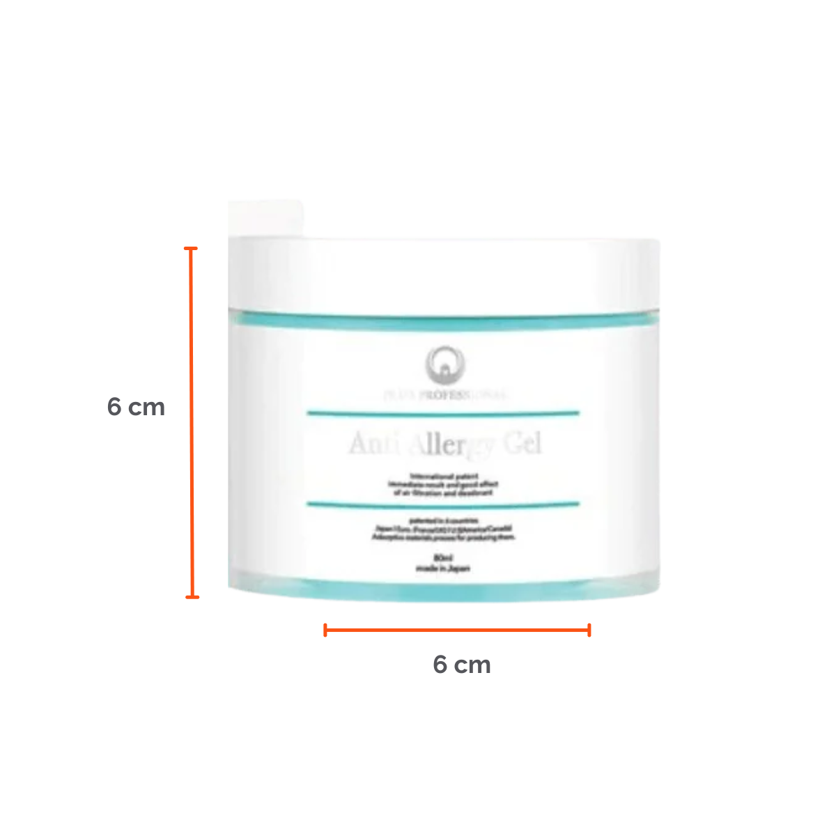 DLUX Anti Allergy Gel neutralizador vapores estudios de pestañas