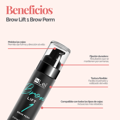 InLei® | Brow Lift | Paso 1 | Botella