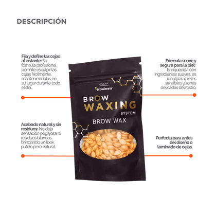 Cera para depilar de Browxenna®