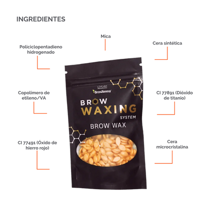 Cera para depilar de Browxenna®
