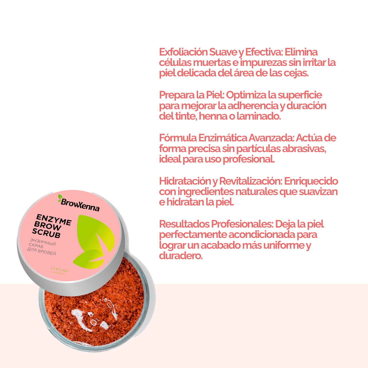 Exfoliante Profesional para Cejas (50 g)