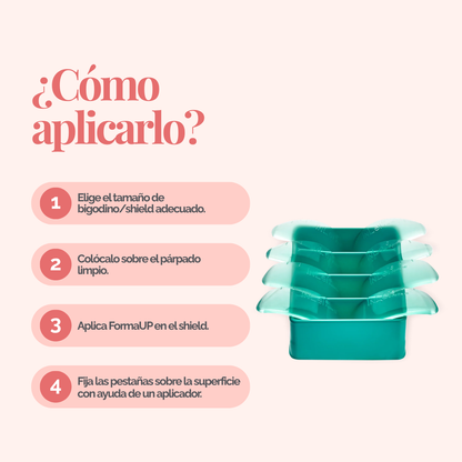 InLei® FORMA + FORMA UP silicona ápice desplazado