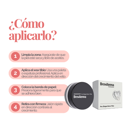 ProShapeBrowWax_ cera para moldeo de cejas