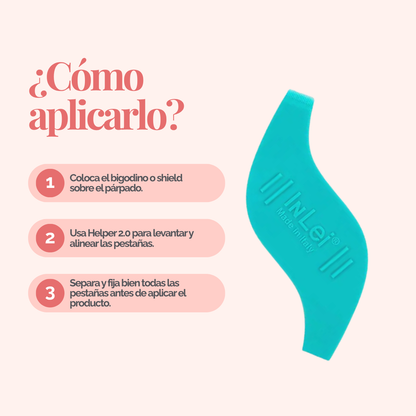 Helper 2.0 peine para pestañas