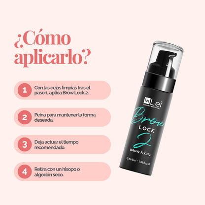 InLei® |Brow Lock 2 | Brow Bomber® | Botella
