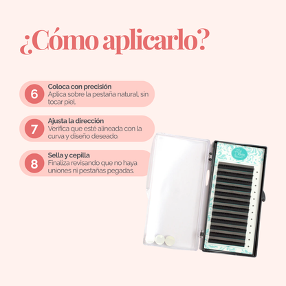 Extensiones Eye Design Curvatura Especial J/U/L/L+