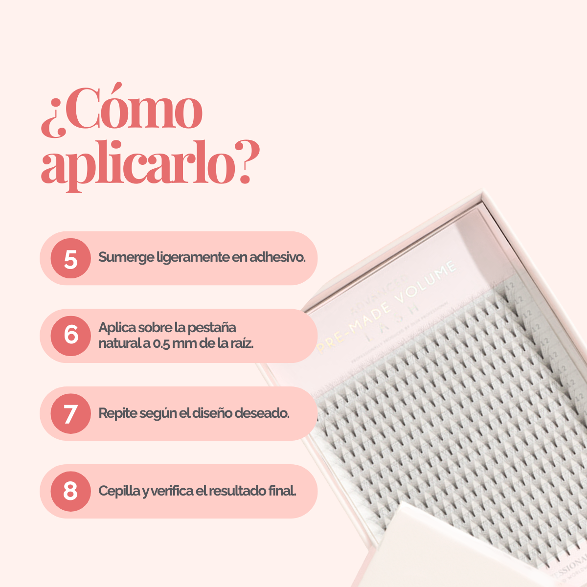 Extensiones Pre Made Volume Lash Mix