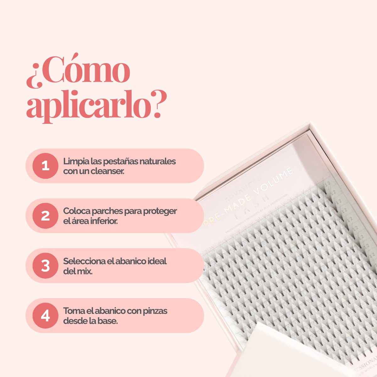 Extensiones Pre Made Volume Lash Mix