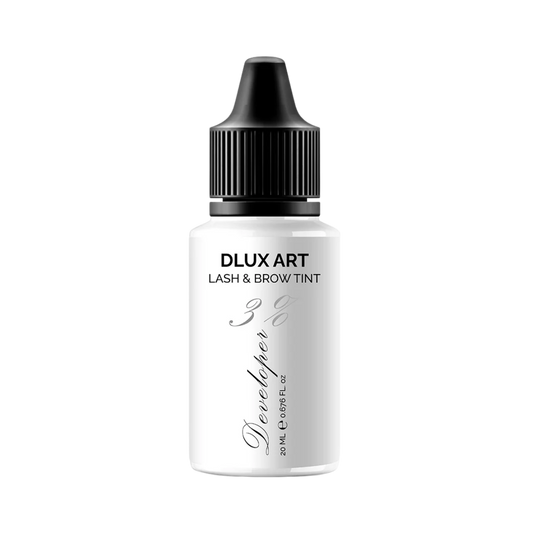 DLUX Art Lash & Tinte Developer 3%, Activador de tinte para cejas y pestañas