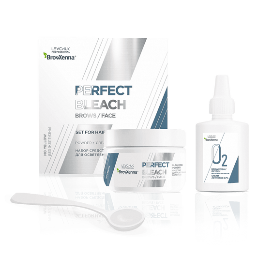 Set Profesional de Decoloración Perfect Bleach de BrowXenna®