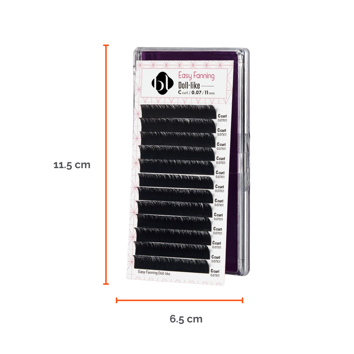 Extensiones de Pestañas Profesionales de Auto-Floración (Dolly Like)  BL Lashes®