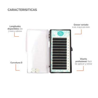 Extensiones Eye Design Curvatura Clasica B/C/D