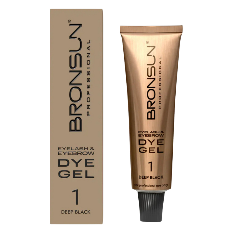 Bronsun Tinte en gel para pestañas y cejas 15 ml