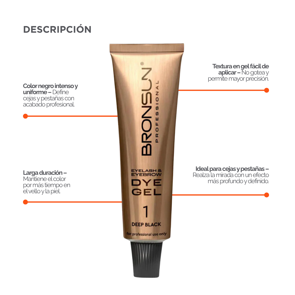 Bronsun Eyelash and Eyebrow Dye 15 ml