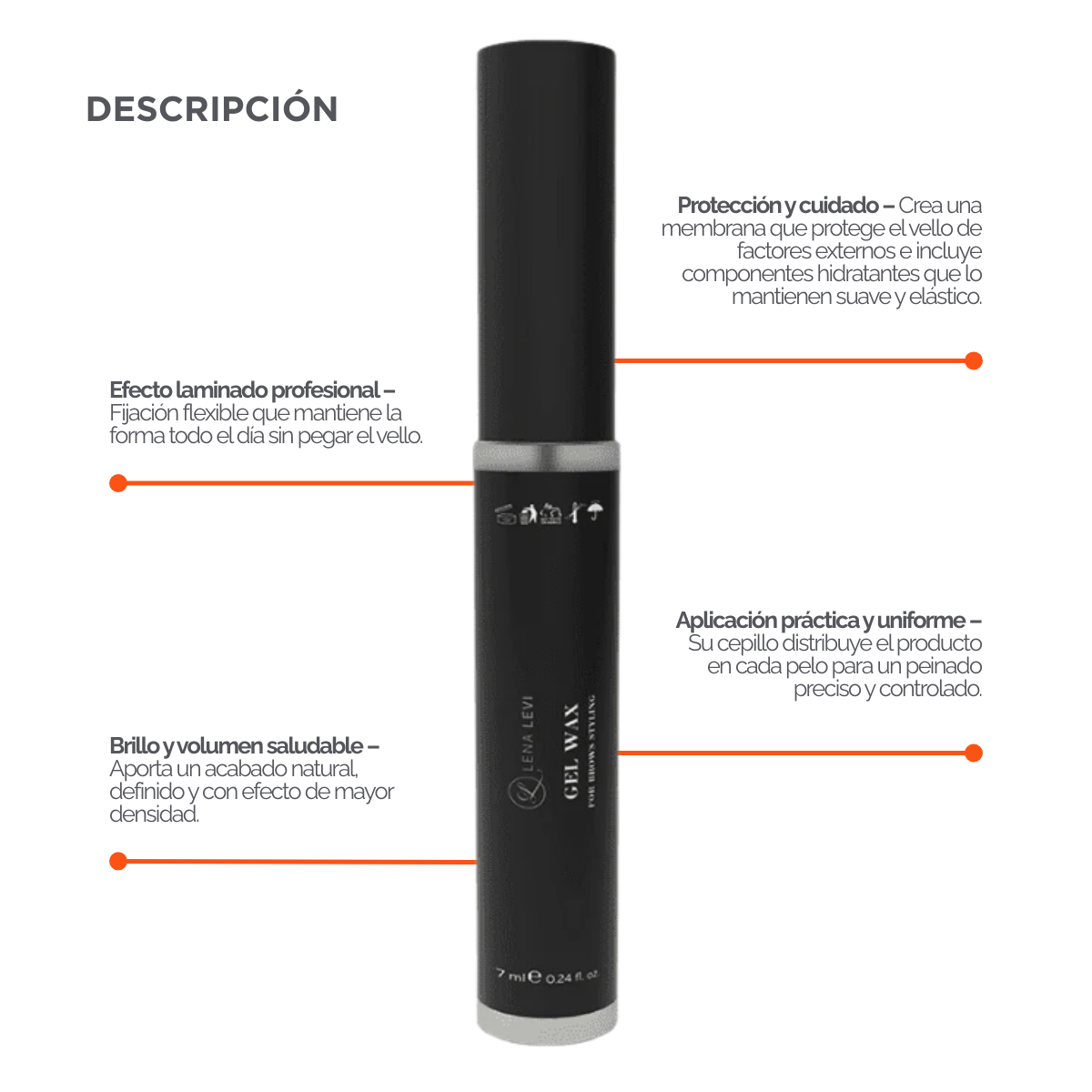 Gel Wax Lena Levi for Brow Styling