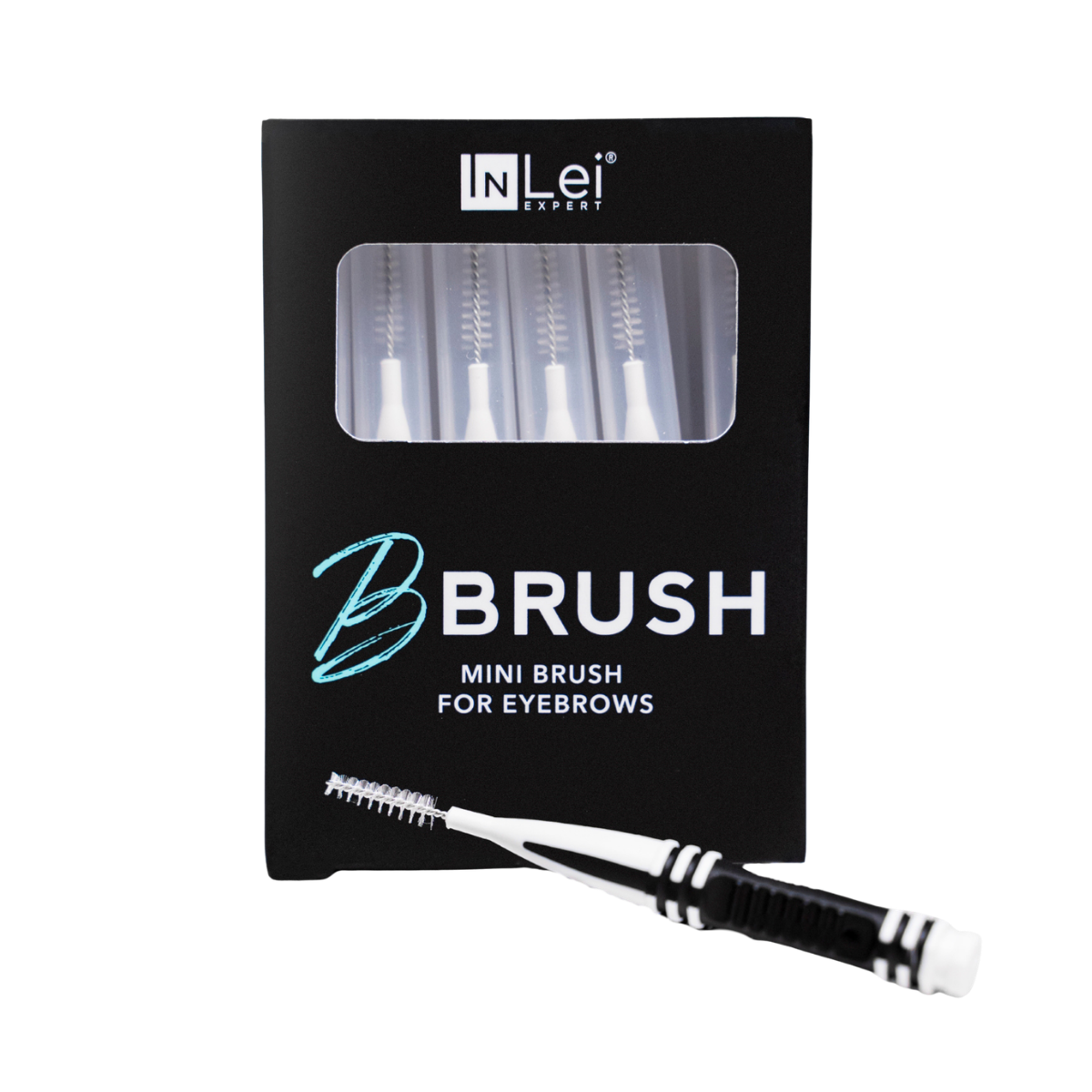 InLei® B-Brush – Mini Cepillo Profesional para Cejas
