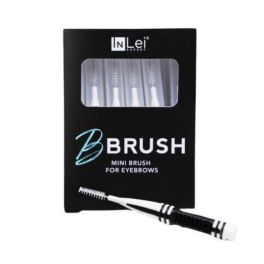 InLei® B-Brush – Mini Cepillo Profesional para Cejas