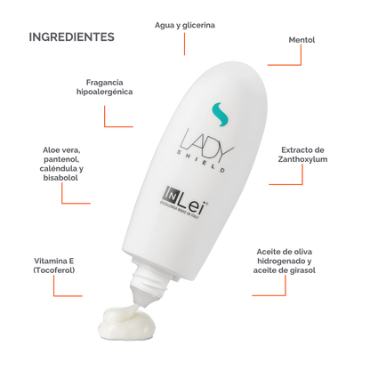 InLei® Lady Shield — Crema Protectora Profesional para Brow Bomber