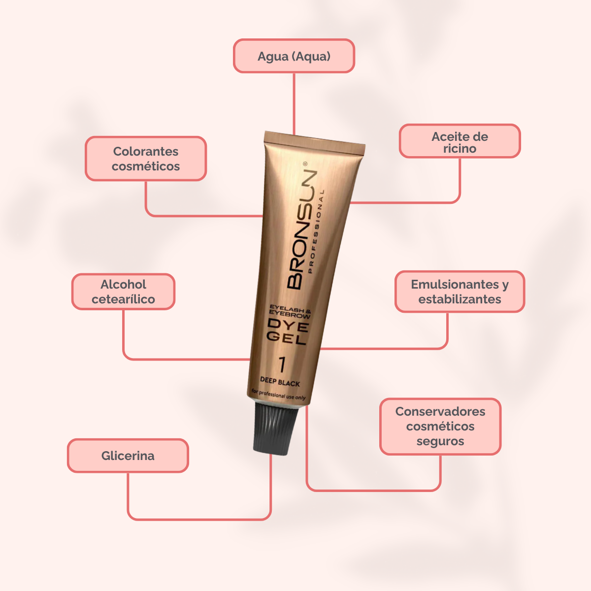 Bronsun Eyelash and Eyebrow Dye 15 ml