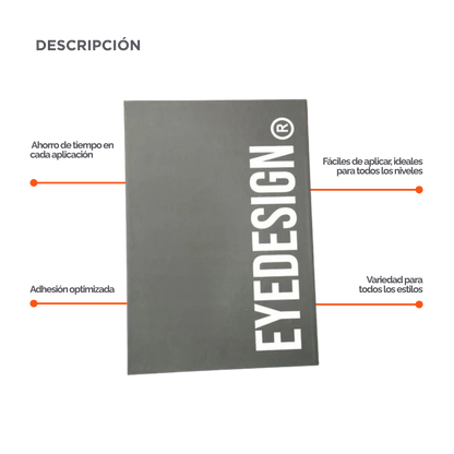 Extensiones de Pestañas Abanicos pre-armados para volumen Eye Design