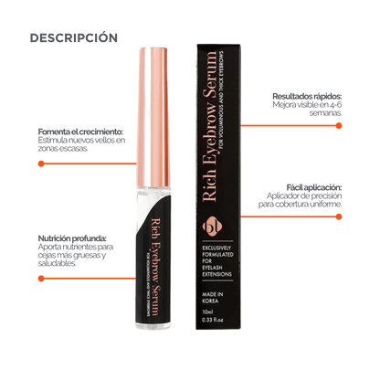 Rich Eyebrow BL Serum para Cejas Más Gruesas y Saludables