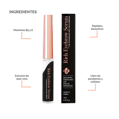 Rich Eyebrow BL Serum para Cejas Más Gruesas y Saludables