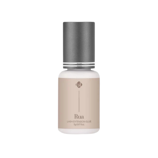 Rua Adhesive BL Lashes adhesivo profesional negro para extensiones pestañas secado 2‑4 segundos retención hasta 6 semanas