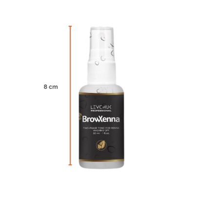 Two Phase Tonic BrowXenna 30 ml-solución bifásica profesional para eliminar henna y tintes de cejas de forma efectiva, suave e hidratante, ideal para preparaciones y correcciones en cabina.